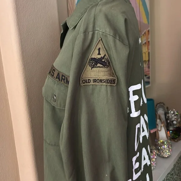 JAC VANEK “It’s A Beautiful Day To Leave Me Alone” Old Ironsides Button-down - Picture 5 of 8